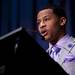 Michigan sophomore Trey Burke speaks at the baketball banquet on Tuesday, April 16. AnnArbor.com I Daniel Brenner